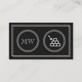 "Stiller Film-" Maurer-Visitenkarten Visitenkarte (Vorderseite)