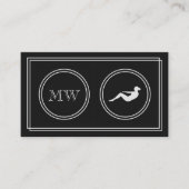 "Stiller Film" Pilates Visitenkarten Visitenkarte (Vorderseite)