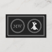 "Stiller Film-" Tanz-Visitenkarten Visitenkarte (Vorderseite)