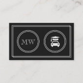 "Stiller Film-" treibender Lehrer-Visitenkarten Visitenkarte (Vorderseite)