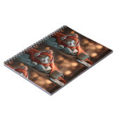 Stiller Komfort – Cozy Cat Reflection Journal Notizblock (Linke Seite)