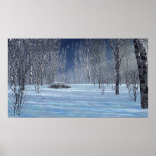 Stiller Lichtdruck Poster