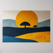 Stiller Morgen Poster (Vorne)