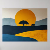 Stiller Morgen Poster (Vorne)