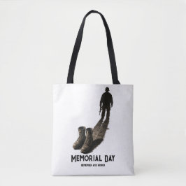 Stiller Mut – Memorial Day Hommage Soldier Shadow Tasche