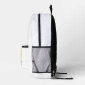 Stiller Nacht Mondlicht Baum Rucksack (Rechts)
