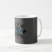 Stiller Ninja Kaffeetasse (VorderseiteRechts)