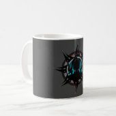 Stiller Ninja Kaffeetasse (Vorderseite Links)