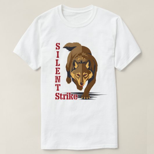 Stiller Schlag – Wolf Precision Power Tee (Design vorne)