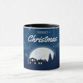 Stiller Schneefall Tasse (Zentrum)