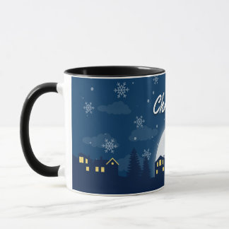 Stiller Schneefall Tasse
