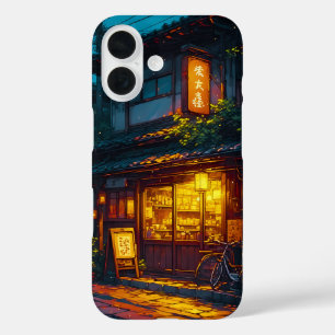 Stiller Straßenladen iPhone 16 Hülle