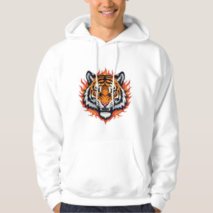 Stiller Tiger – Präzision und Kraft Hoodie