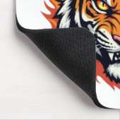 Stiller Tiger – Präzision und Kraft Mousepad (Ecke)