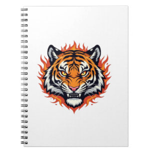 Stiller Tiger – Präzision und Kraft Notizblock