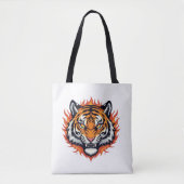 Stiller Tiger – Präzision und Kraft Tasche (Vorderseite)