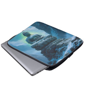 Stiller Wächter der Gipfel Laptopschutzhülle