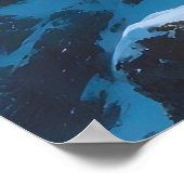 Stiller Wächter der Gipfel Poster (Ecke)