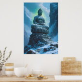 Stiller Wächter der Gipfel Poster (Küche)