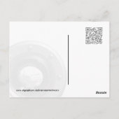 Stiller (Welt) raum Postkarte (Rückseite)