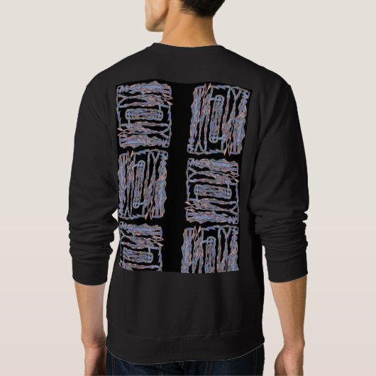 Stilles Chaos Basic Sweatshirt (Rückseite)