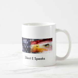Stilles E spricht Kaffee-Tassen Kaffeetasse