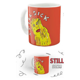 Stilles Krankheitsbewusstsein bei chronischer Erkr Kaffeetasse