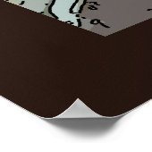 Stilles Leben aus Fenster Poster (Ecke)