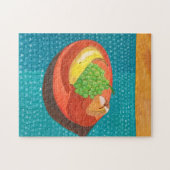 Stilles Leben - Frucht auf dem Plate-Puzzles Puzzle (Horizontal)