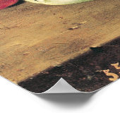 Stilles Leben mit Gurken und Tomaten Poster (Ecke)