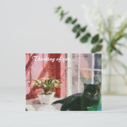 Stilles Leben Postkarte (Stehend Vorderseite)