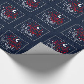 Stilles NachtPackpapier Geschenkpapier (Ecke)
