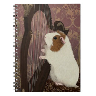 Stilles Rezital – Meerschweinchen-Notizbuch Notizblock