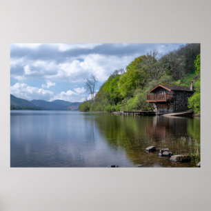 Stilles Wasser: Das Boathouse Cumbria Poster