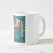 Stilles Wasser ist tief. Jumbo-Tasse (Vorderseite Rechts)