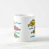 Stilles Wasser läuft tief Kaffeetasse (Mittel)