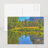 Stilles Wasser Postkarte (Vorne/Hinten)