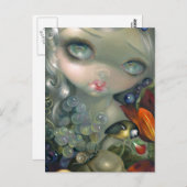 "Stilleven I: Slak en Schedel" Postcard Postkarte (Vorne/Hinten)