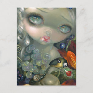 "Stilleven I: Slak en Schedel" Postcard Postkarte