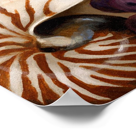 Stilleven II: Zeemeermin ART PRINT Meerjungfrau su Poster (Ecke)