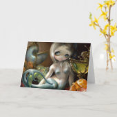 "Stilleven II:  Zeemeermin" Gruß-Karte Karte (Gelbe Blume)