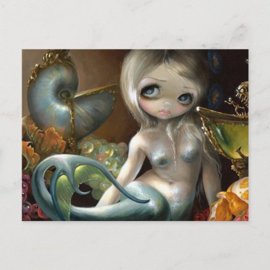 "Stilleven II: Zeemeermin" Postkarte (Vorderseite)