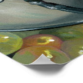 Stilleven IV: Nautilusbeker ART PRINT Pop Surreal Poster (Ecke)