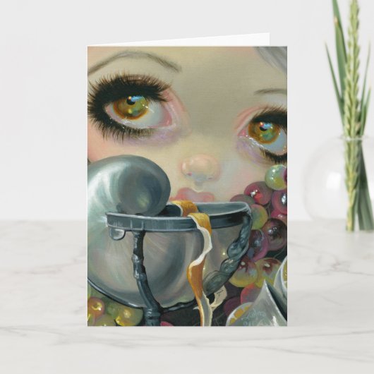 "Stilleven IV: Nautilusbeker" Grußkarten Karte (Vorderseite)