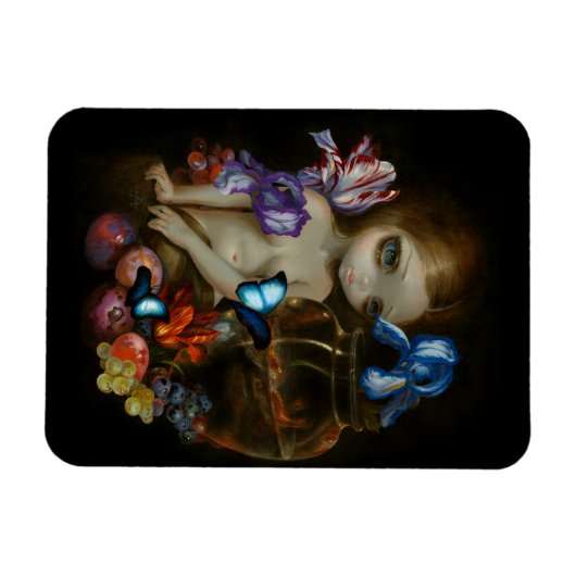 "Stilleven IX: Vissen" Flex Magnet (Horizontal)