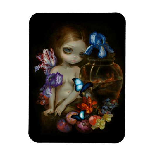 "Stilleven IX: Vissen" Flex Magnet (Vertikal)