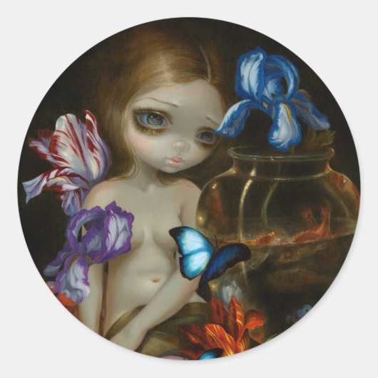 Stilleven IX: Vissen" Sticker (Vorderseite)