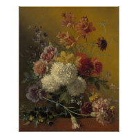 Stilleven met Bloemen - Elegante Vintage Blüte