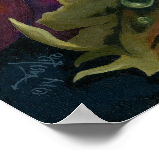 Stilleven VI: Het Portret ART PRINT Pop surreal Poster (Ecke)