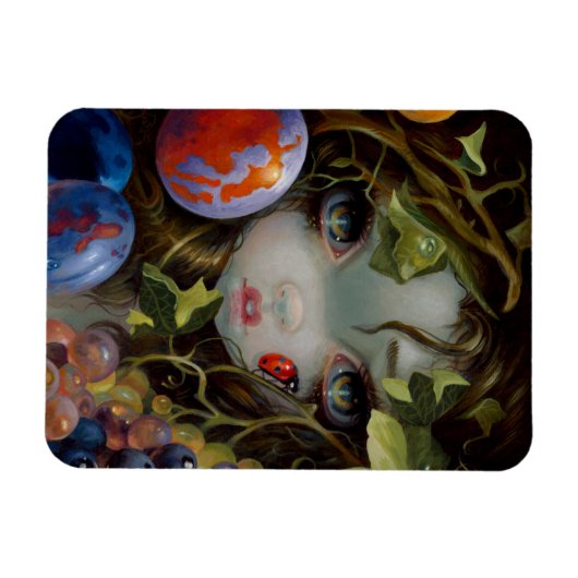 "Stilleven VIII: Lieveheersbeestje" Flex Magnet (Horizontal)